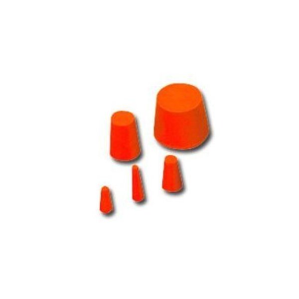 Stockcap Silicone Plugs-0.656-0.500-1.000-FEO RED, 25PK 415284
